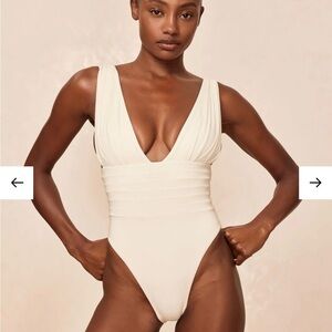 Monday Swimwear Florence One Piece Ivory